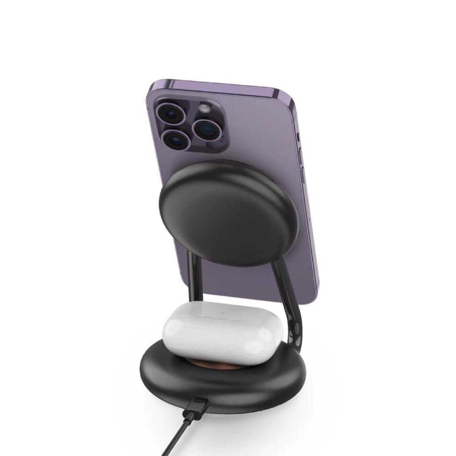 شارژر بی سیم گرین لاین 3 کاره مدل MagCharge Hub — تصویر ۸
