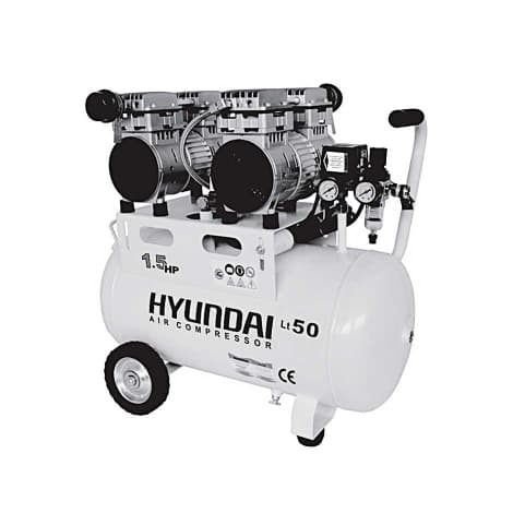 کمپرسور باد سایلنت هیوندای 50 لیتری مدل AC-1550