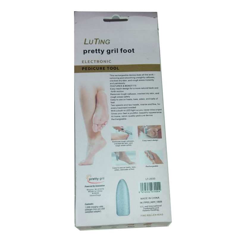 سنگ پا برقی شارژی مدل pretty gril foot — تصویر ۵
