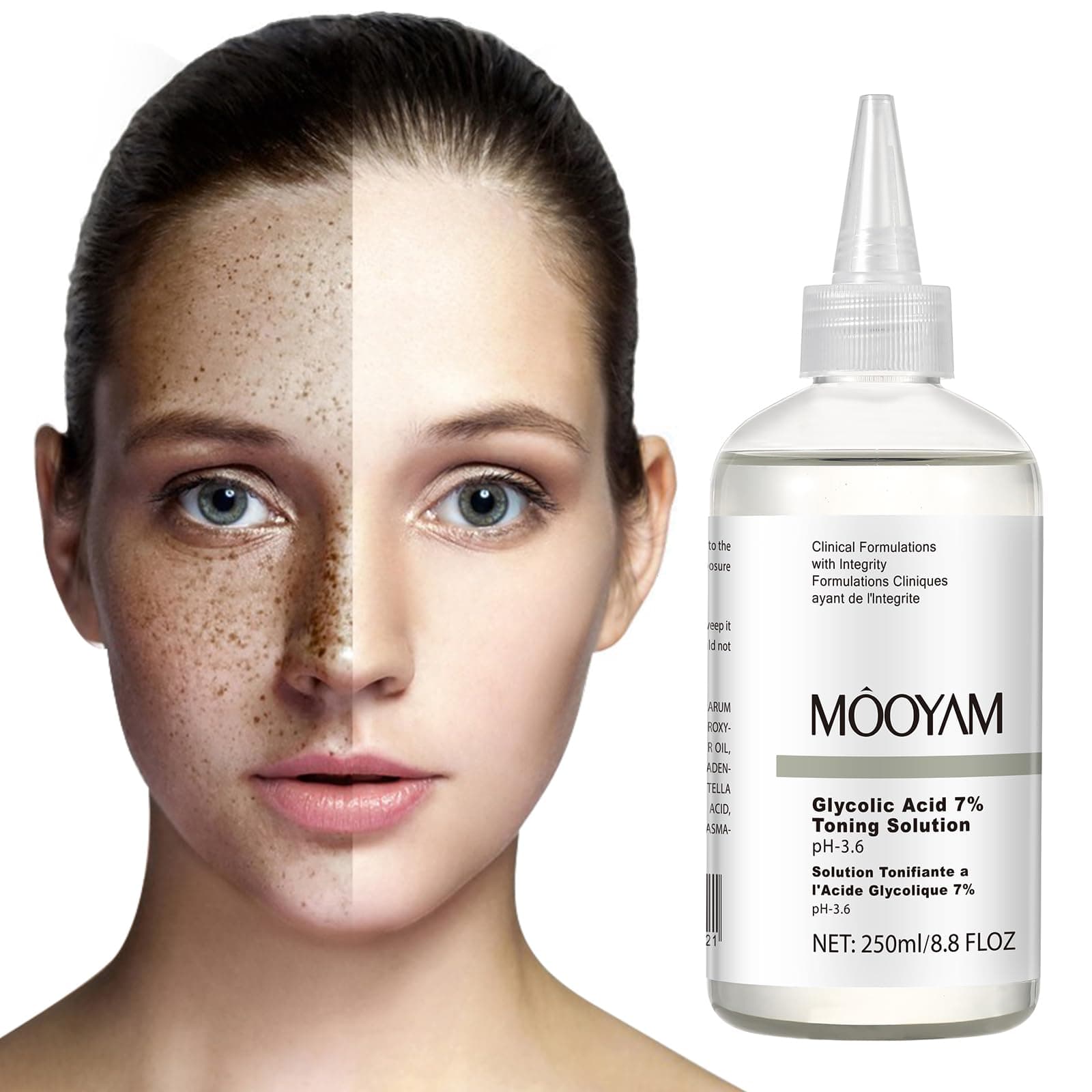تونر روشن کننده گلیکولیک اسید مویام (MOOYAM)