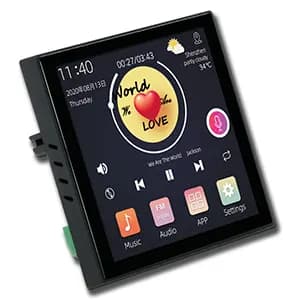 پنل موسیقی SOS مدل JX807 (تاچ پنل صوتی اندرویدی) — تصویر ۳