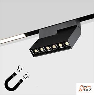 چراغ مگنتی پوینتی کتابی 6 وات (چراغ چشمی مگنتی 6 وات)