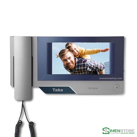 آیفون تصویری تابا مدل TVD-3070 بدون ماژول تلفن کننده