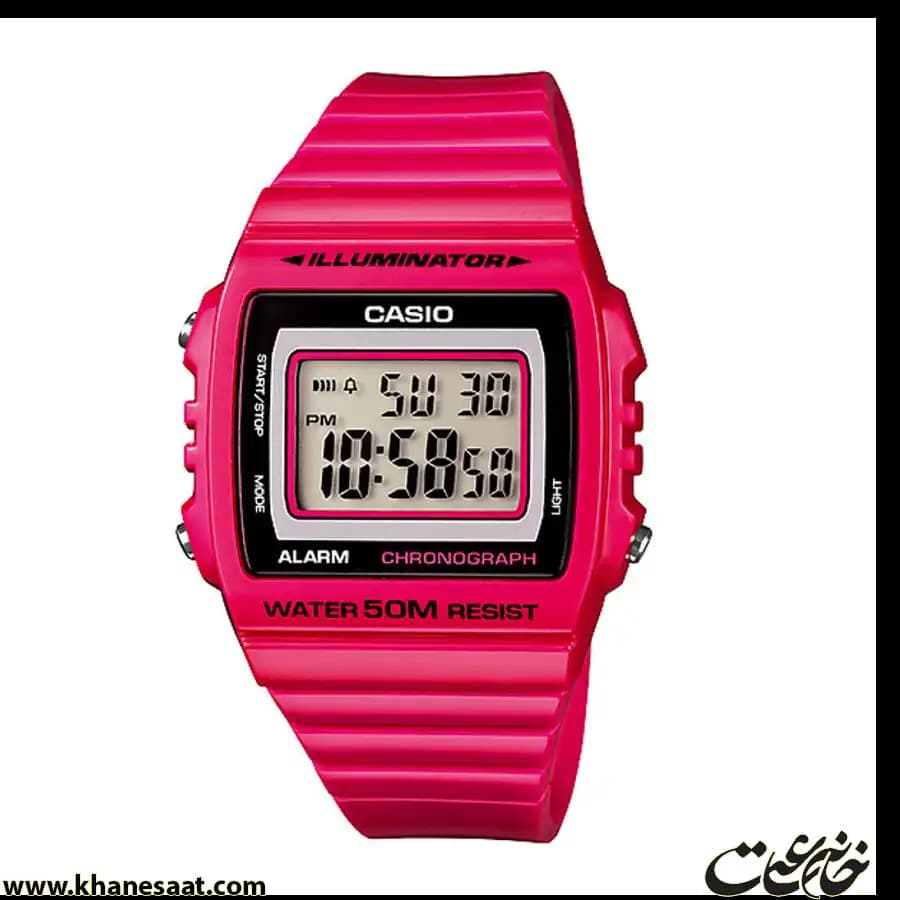 ساعت مچی زنانه کاسیو اصل مدل W-215H-4AVD — تصویر ۵