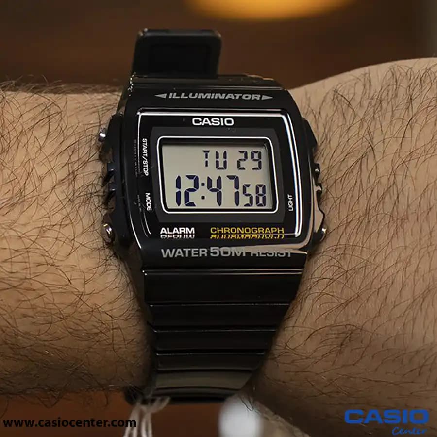 ساعت مچی زنانه کاسیو اصل مدل W-215H-1A — تصویر ۴