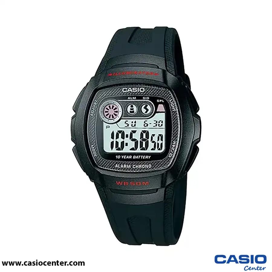 ساعت مچی زنانه کاسیو اصل مدل W-210-1C
