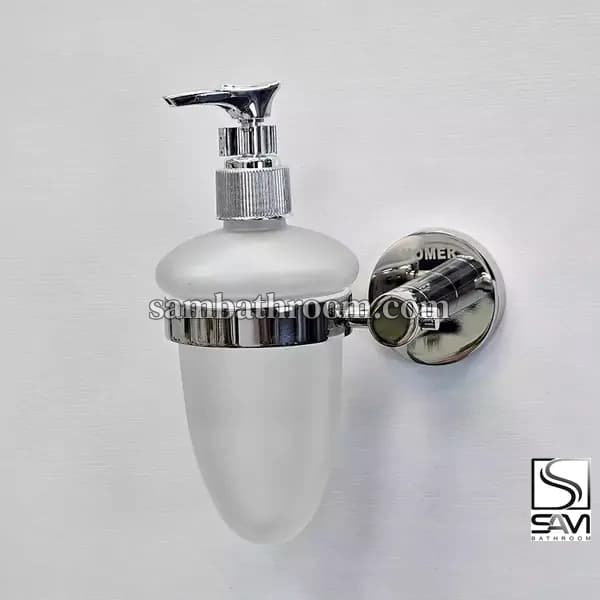جای مایع دیواری کروم براق هامر مدل 55410 — تصویر ۲