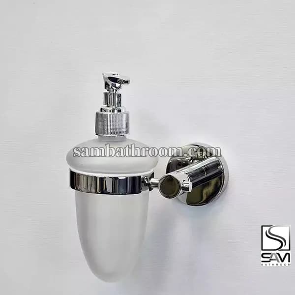 جای مایع دیواری کروم براق هامر مدل 55410 — تصویر ۳