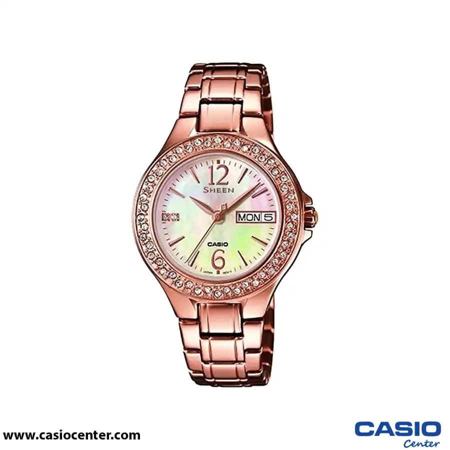 ساعت مچی زنانه کاسیو شین اصل مدل SHE-4800PG-9A