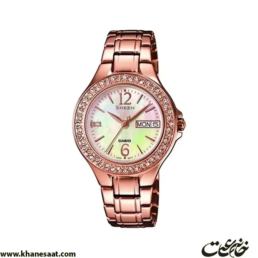 ساعت مچی زنانه کاسیو شین اصل مدل SHE-4800PG-9A — تصویر ۲