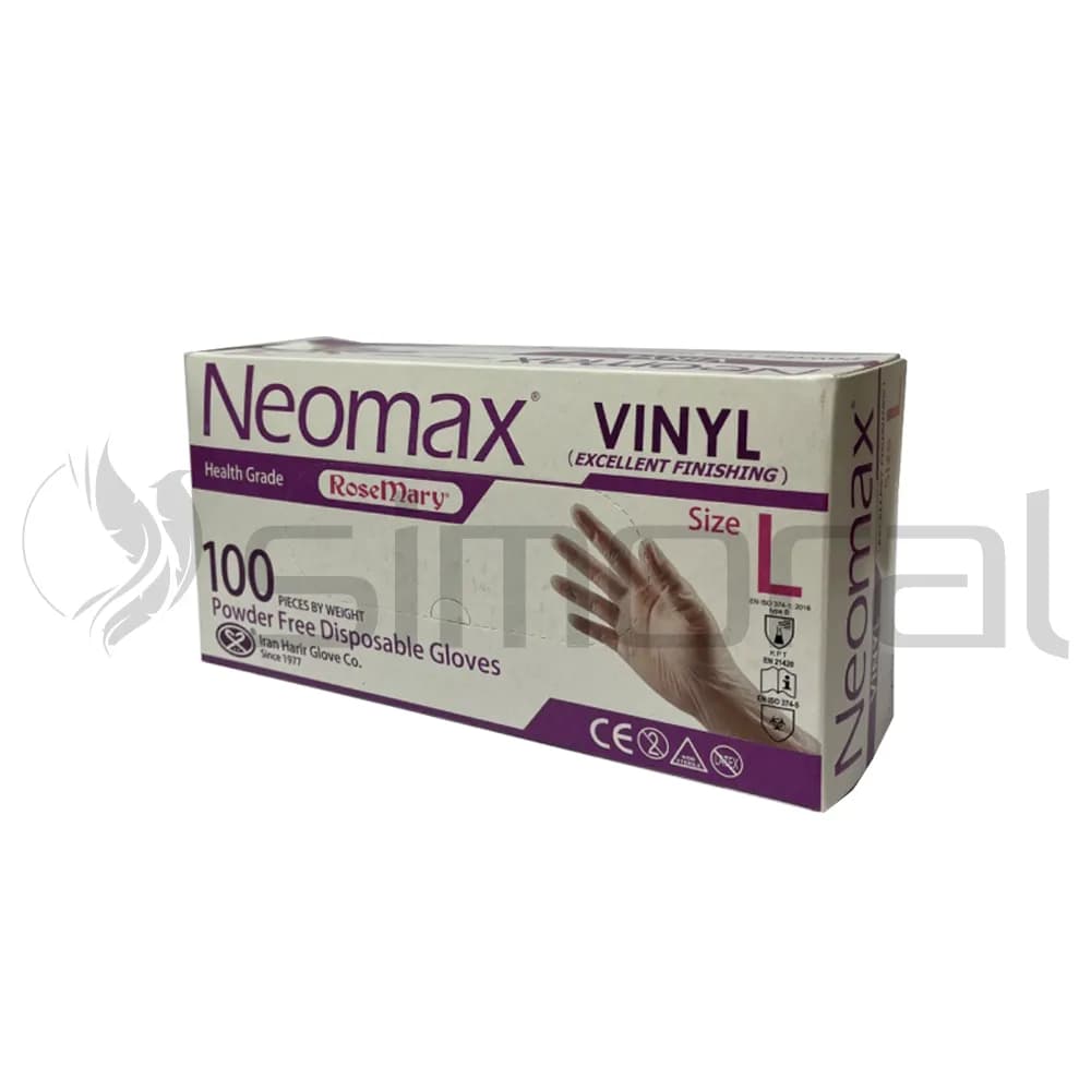 دستکش وینیل Neomax سایز Large