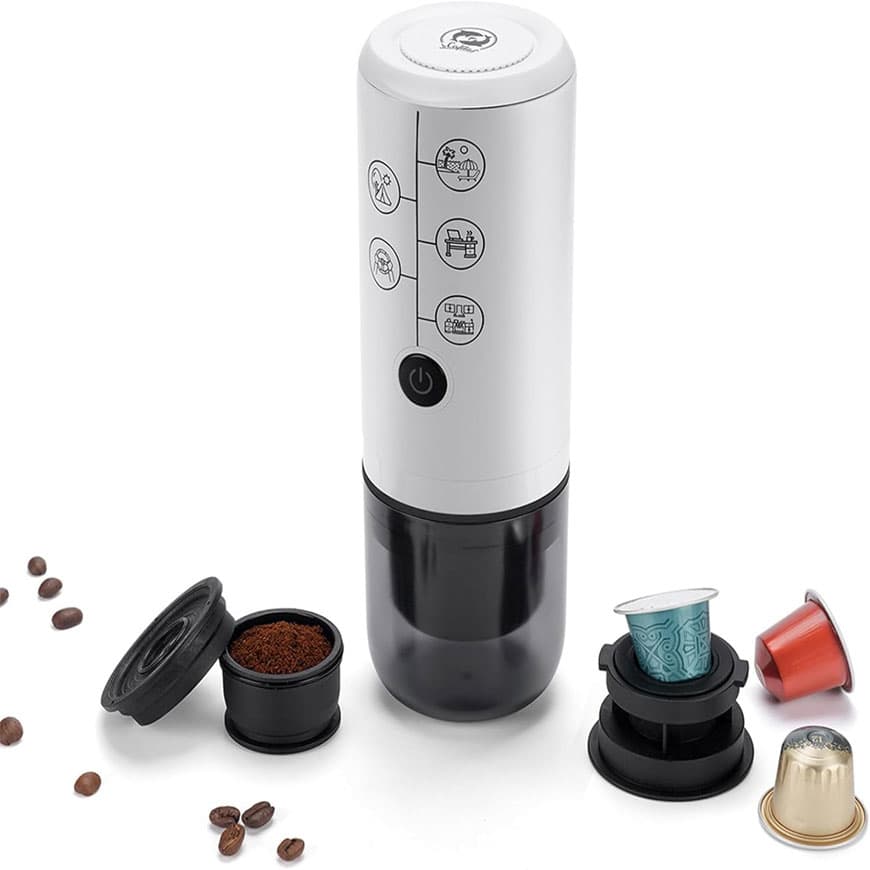 اسپرسو ساز شارژی مسافرتی آیکافیلاس مدل ME2410 «مشکی» | Icafilas Travel Espresso Maker — تصویر ۲