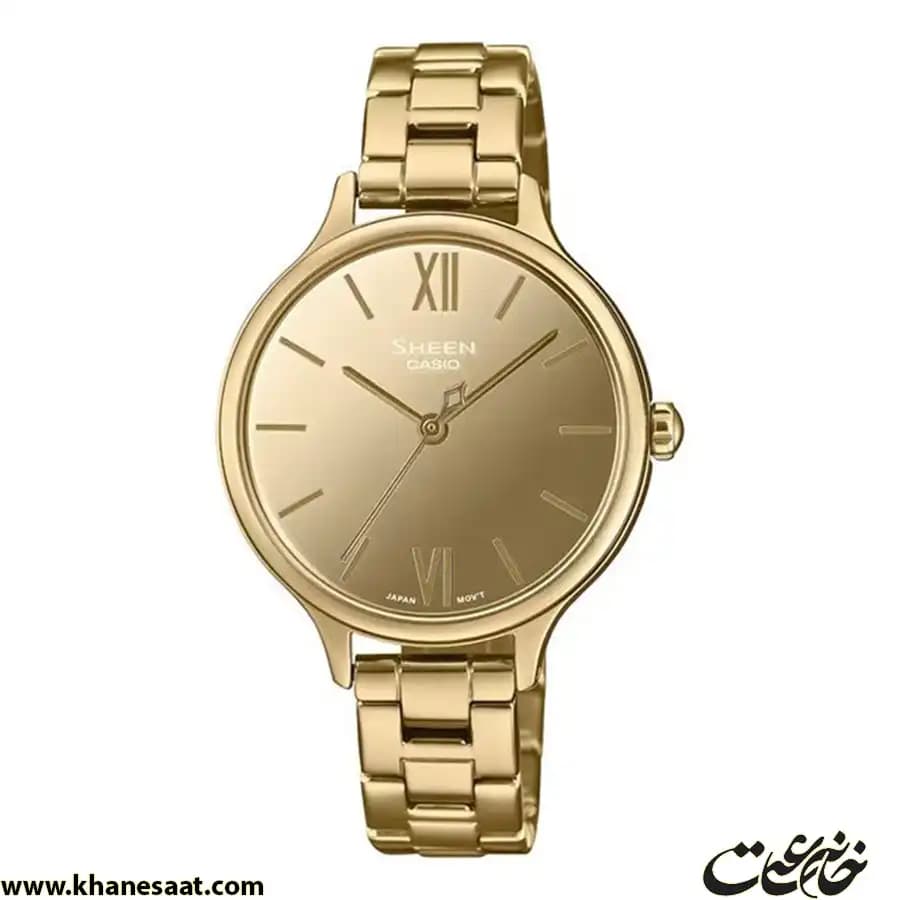ساعت مچی زنانه کاسیو شین اصل مدل SHE-4560G-9AUDF — تصویر ۲
