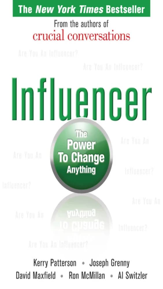 کتاب Influencer: The Power to Change Anything (تأثیرگذار: قدرت تغییر هر چیزی) نسخه انگلیسی PDF