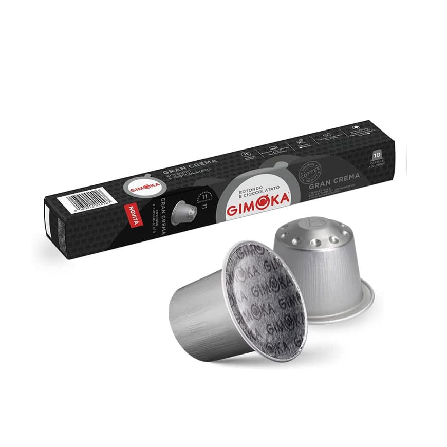 کپسول قهوه جیموکا گرن کرما « شدت 11 » | Gimoka Gran Crema — تصویر ۵