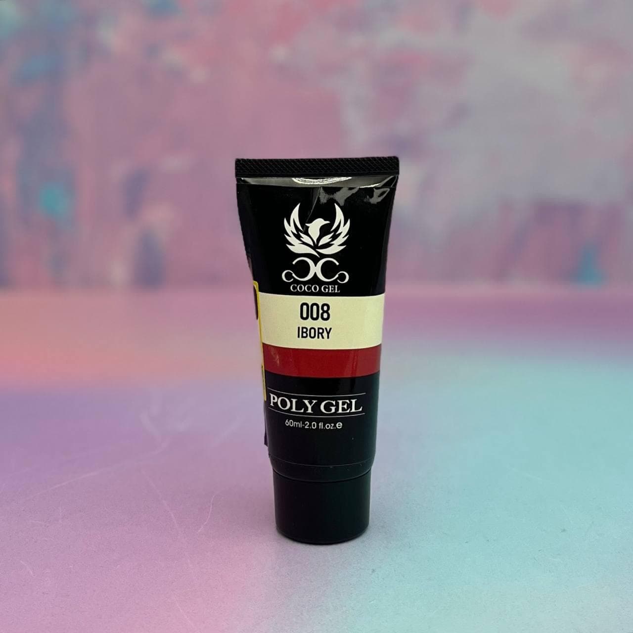 پلی ژل 08 MILKY SHINE کوکو COCO 60G ناخن