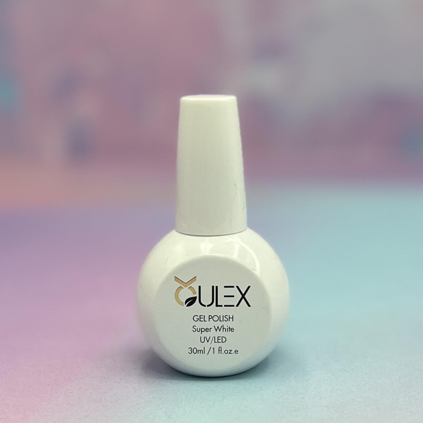لاک ژل سفید اولکس OULEX 30ML ناخن