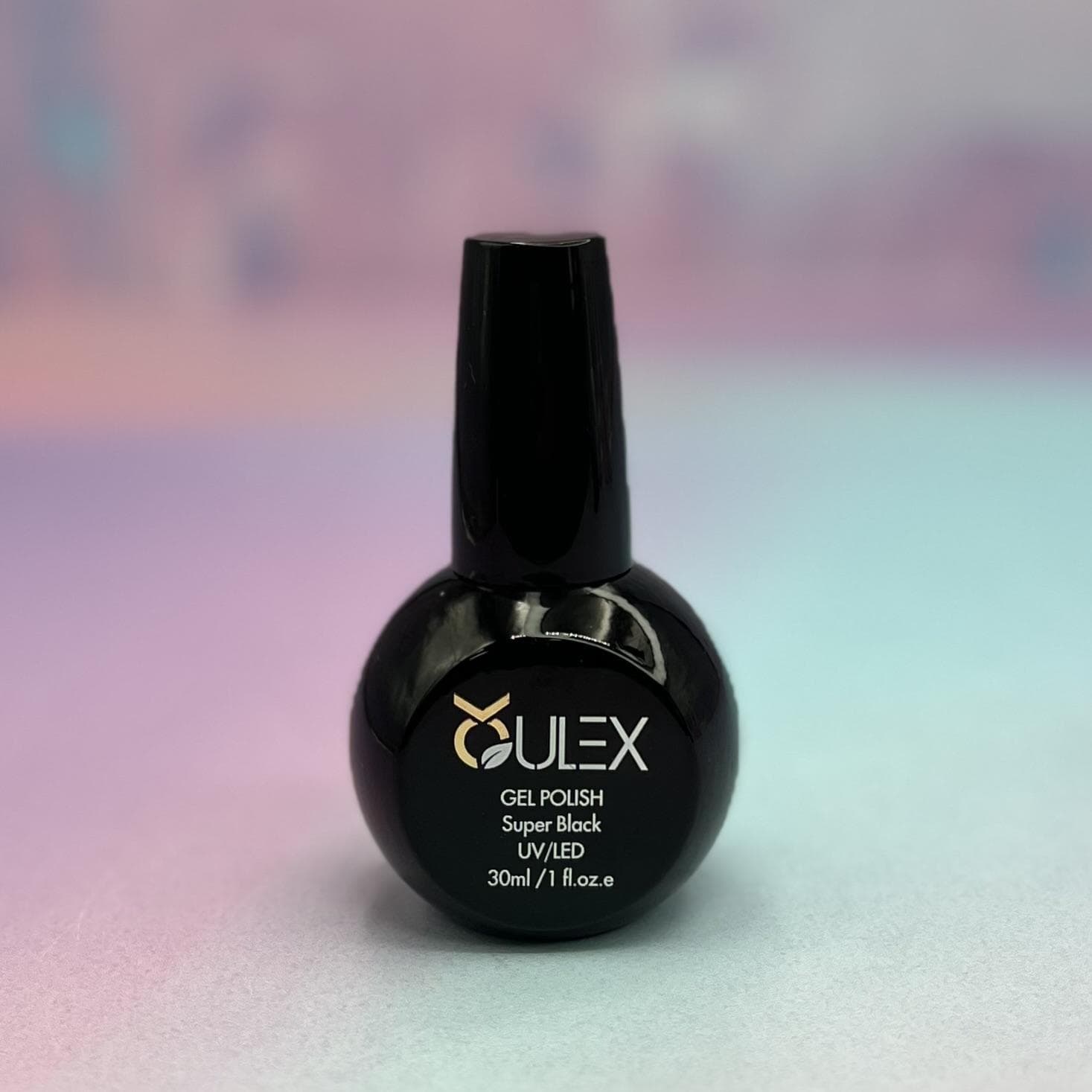 لاک ژل مشکی اولکس OULEX 30ML ناخن