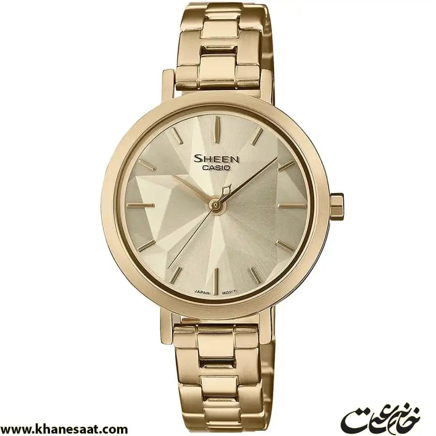 ساعت مچی زنانه کاسیو شین اصل مدل SHE-4558G-9AUDF — تصویر ۲