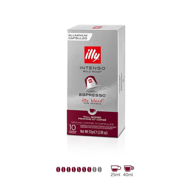 کپسول قهوه ایلی اینتنسو ( پک شش بسته ای )| illy Intenso — تصویر ۲