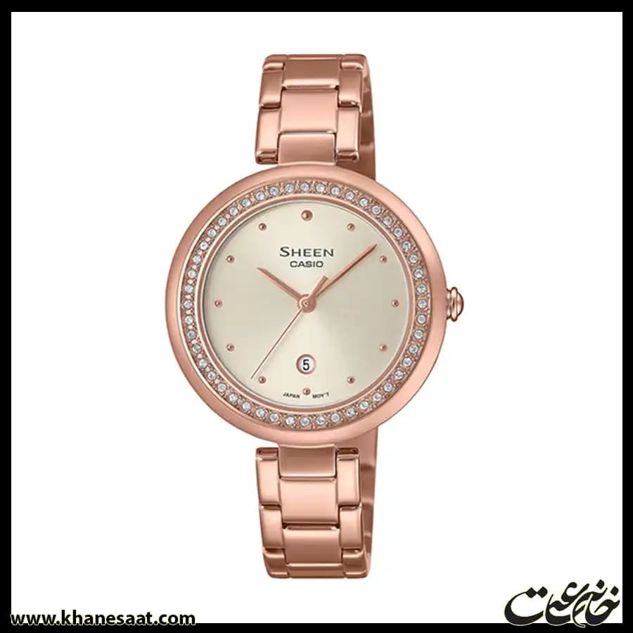 ساعت مچی زنانه کاسیو شین اصل مدل SHE-4556PG-7AUDF — تصویر ۲