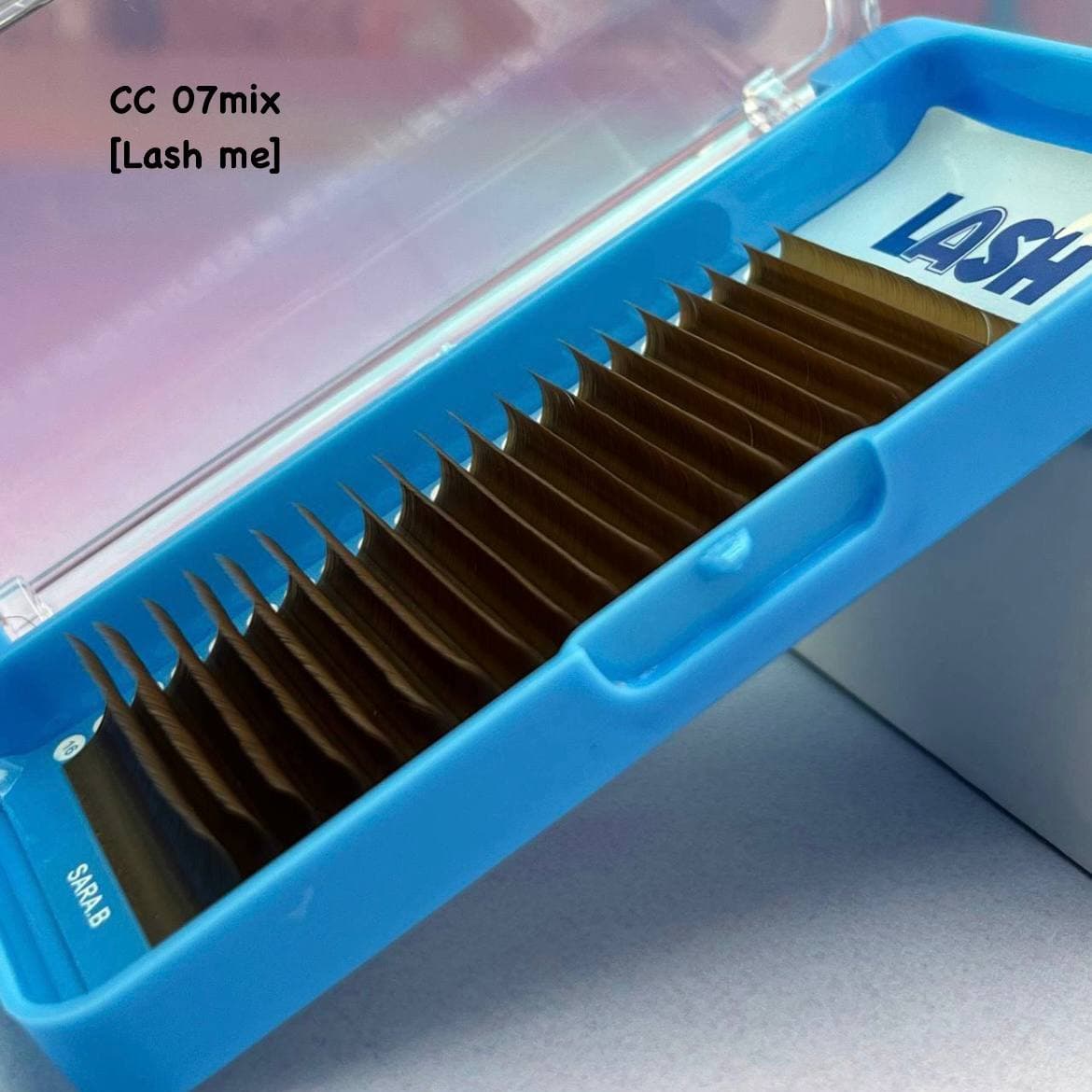مژه قهوه ای لش می CC07MIX LASH ME