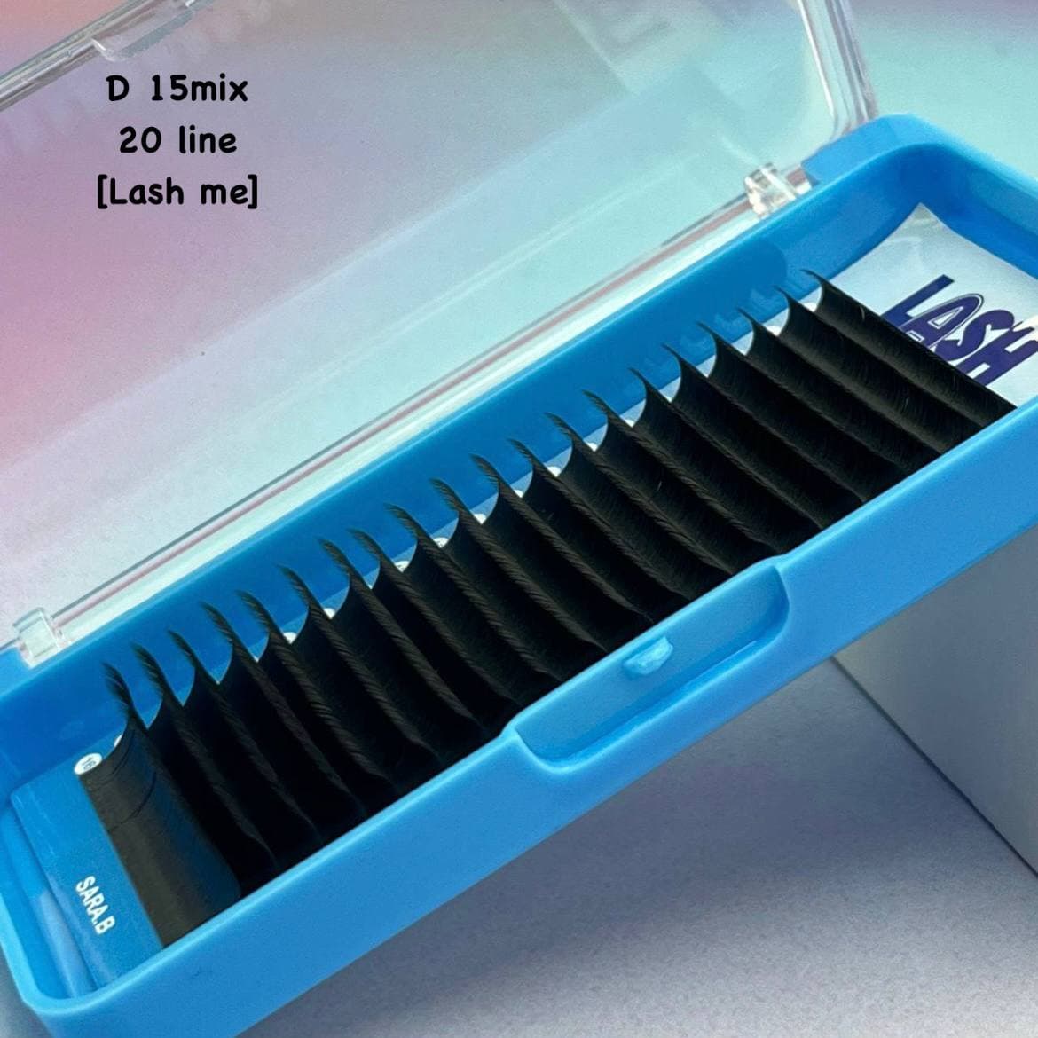 مژه لش می 20لاین D15MIX LASH ME