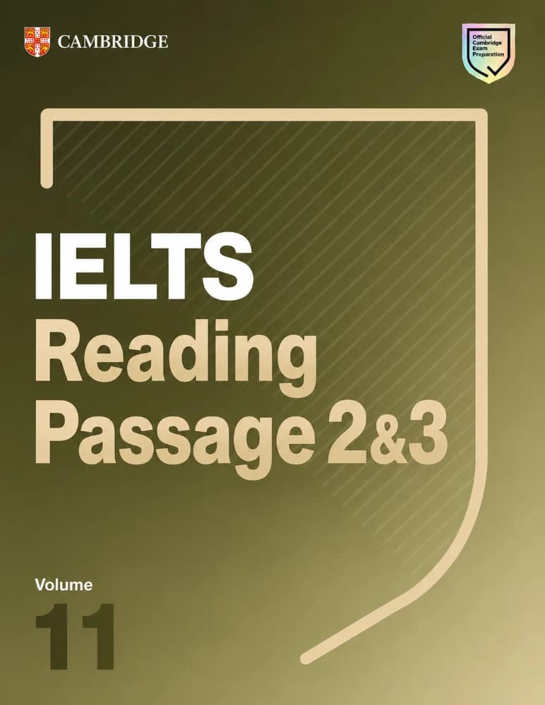 کتاب IELTS Reading Passages 2 & 3, Volume 11 (ریدینگ آیلتس، بخش‌های ۲ و ۳، جلد ۱۱) نسخه انگلیسی PDF