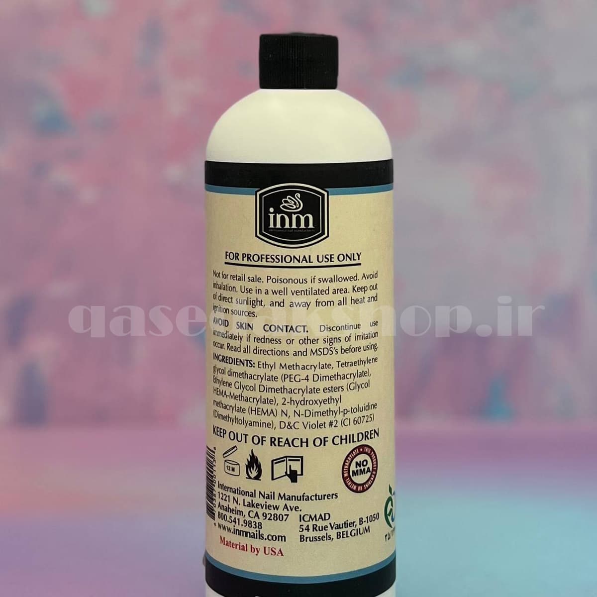 لیکوئید آی ان ام INM 480ML ناخن — تصویر ۳