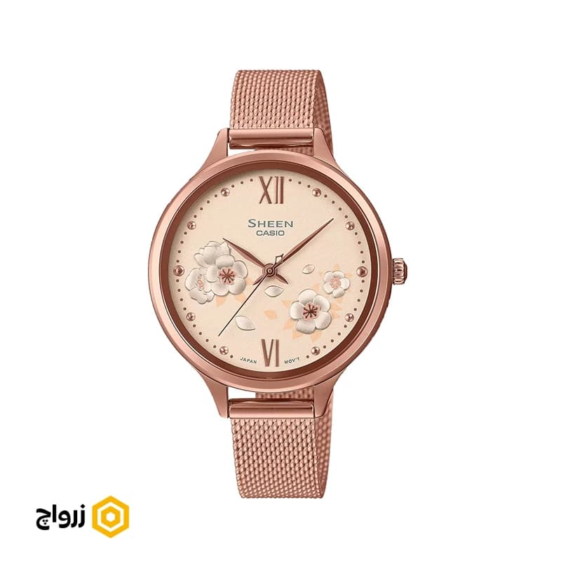 ساعت مچی زنانه کاسیو شین اصل مدل SHE-4551PGM-4AUDF — تصویر ۲