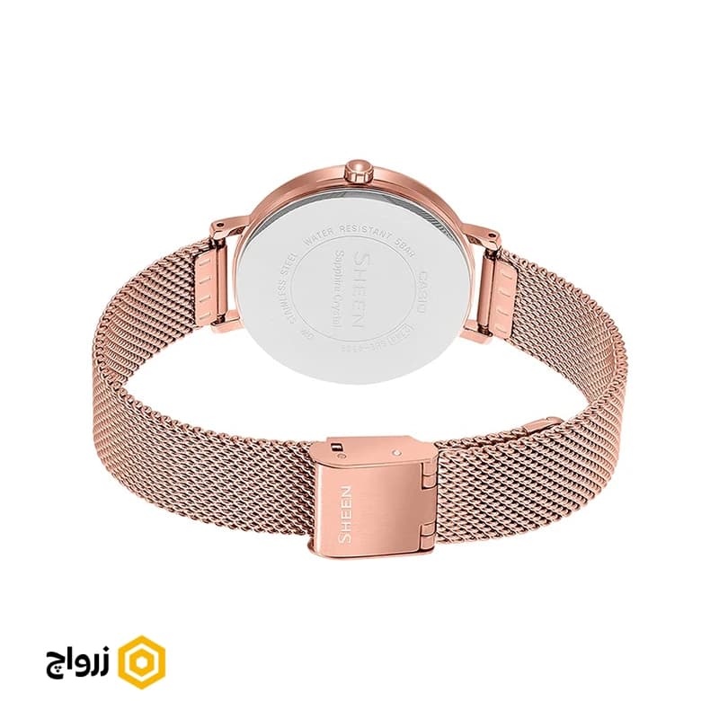 ساعت مچی زنانه کاسیو شین اصل مدل SHE-4551PGM-4AUDF — تصویر ۳