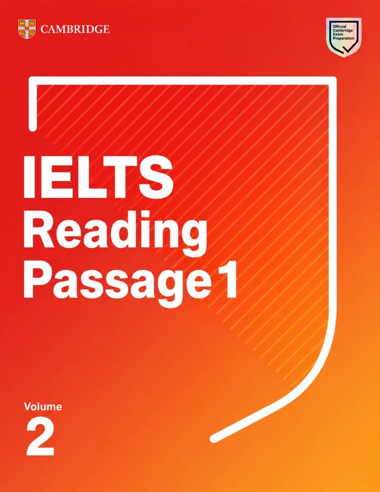 کتاب IELTS Reading Passage 1, Volume 2 (ریدینگ آیلتس، بخش ۱، جلد ۲) نسخه انگلیسی PDF
