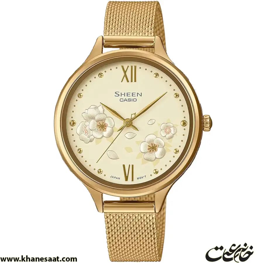ساعت مچی زنانه کاسیو شین اصل مدل SHE-4551GM-9AUDF — تصویر ۲