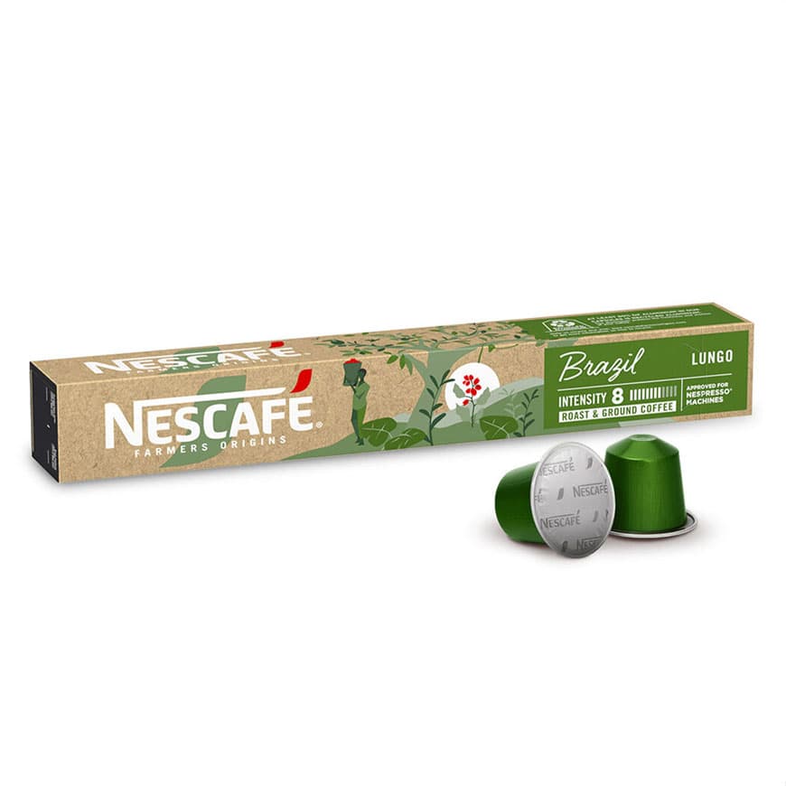 کپسول قهوه نسکافه “برزیل لونگو” | Nescafe Brazil lungo