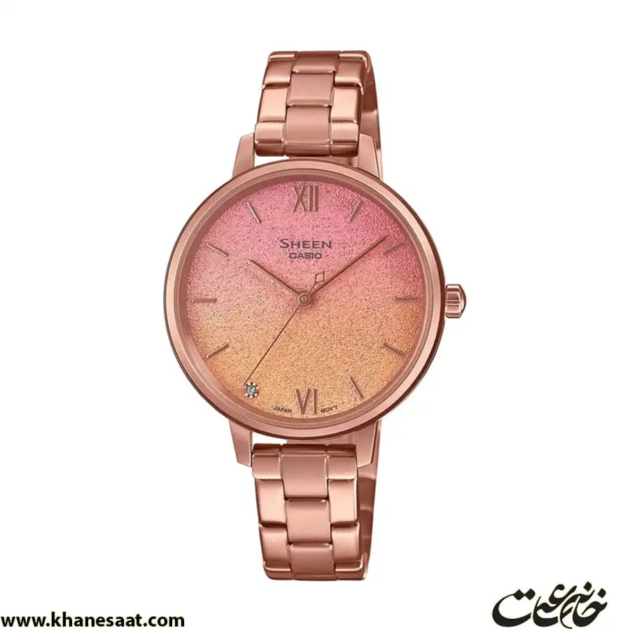 ساعت مچی زنانه کاسیو شین اصل مدل SHE-4548PG-4AUDF — تصویر ۲