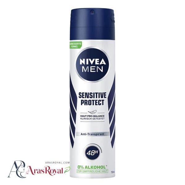 اسپری نیوآ مردانه Sensitive Protect اصل — تصویر ۲