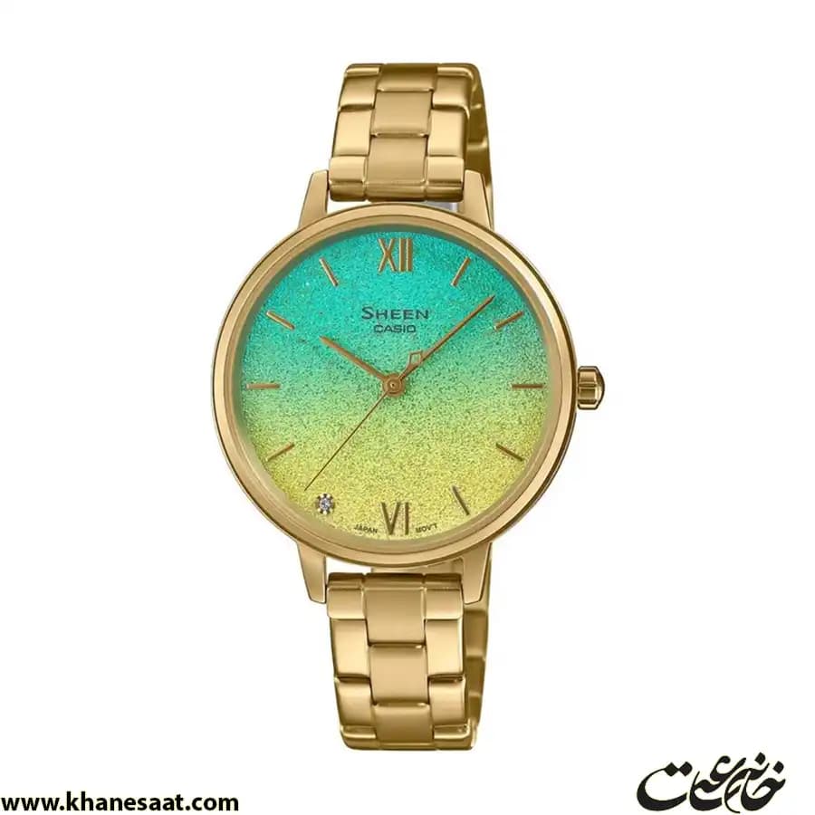 ساعت مچی زنانه کاسیو شین اصل مدل SHE-4548G-2AUDF — تصویر ۲