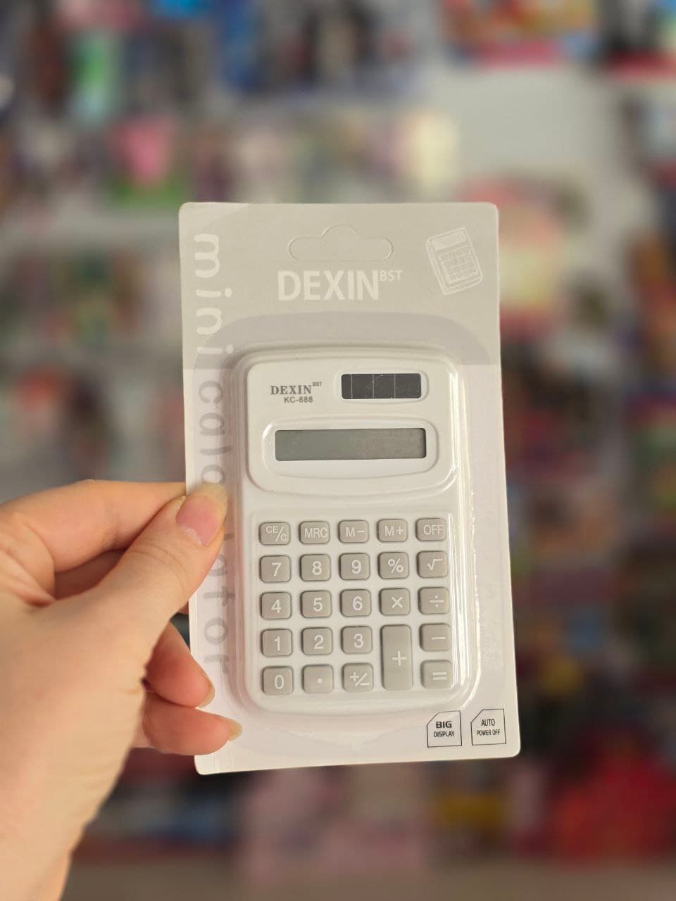 ماشین حساب رنگی Dexin — تصویر ۳