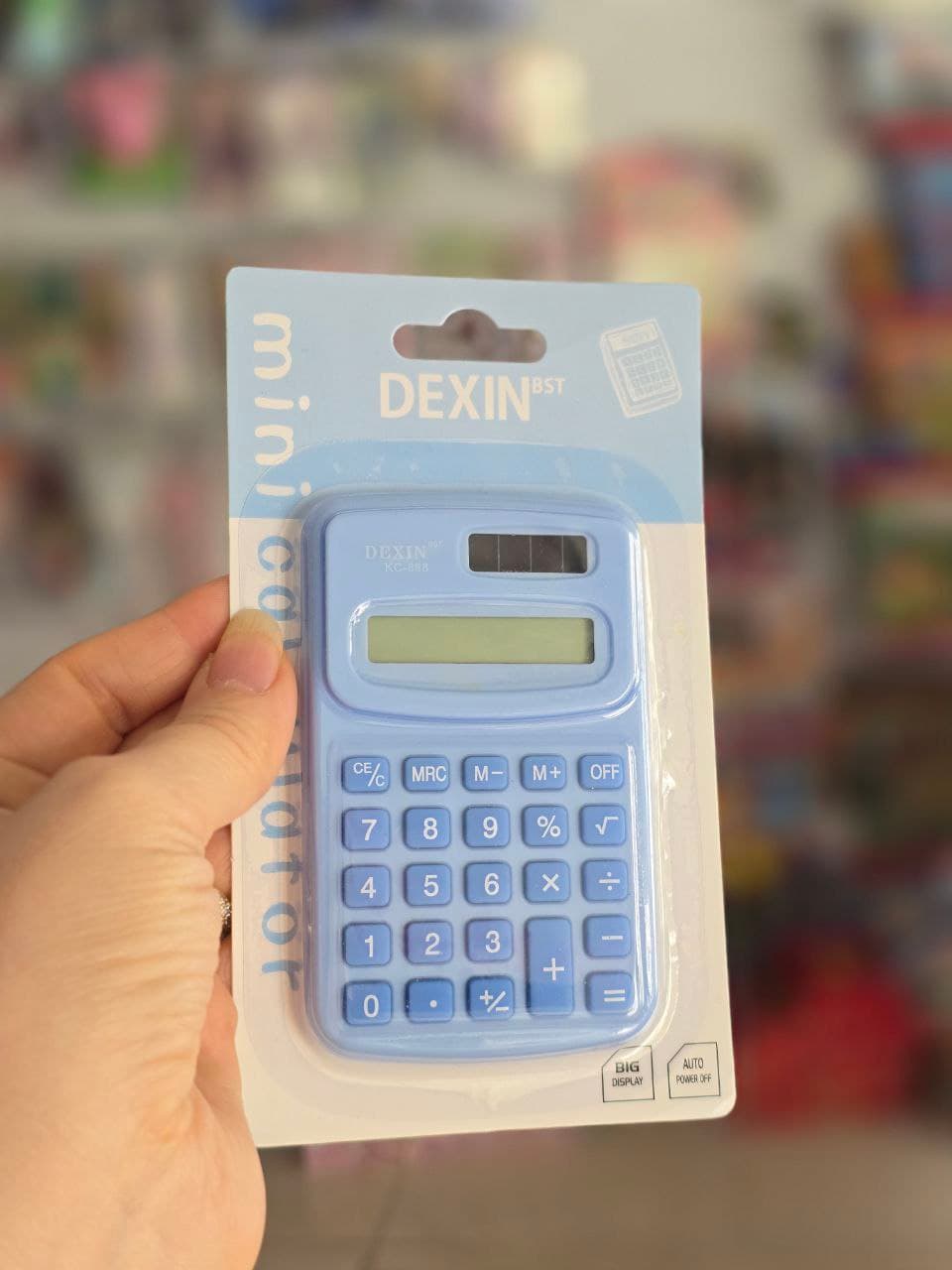 ماشین حساب رنگی Dexin — تصویر ۲