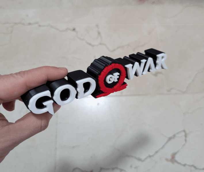 لوگوی دکوری God of War — تصویر ۳