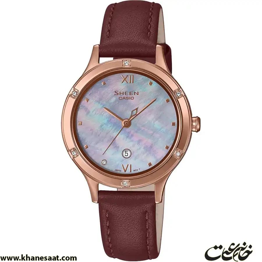 ساعت مچی زنانه کاسیو شین اصل مدل SHE-4546PGL-6AUDF — تصویر ۲