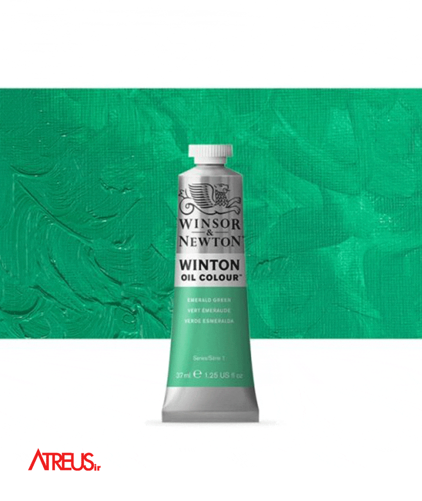 رنگ روغن وینزور37میل EMERALD GREEN
