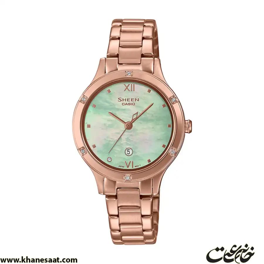 ساعت مچی زنانه کاسیو شین اصل مدل SHE-4546PG-3AUDF — تصویر ۴
