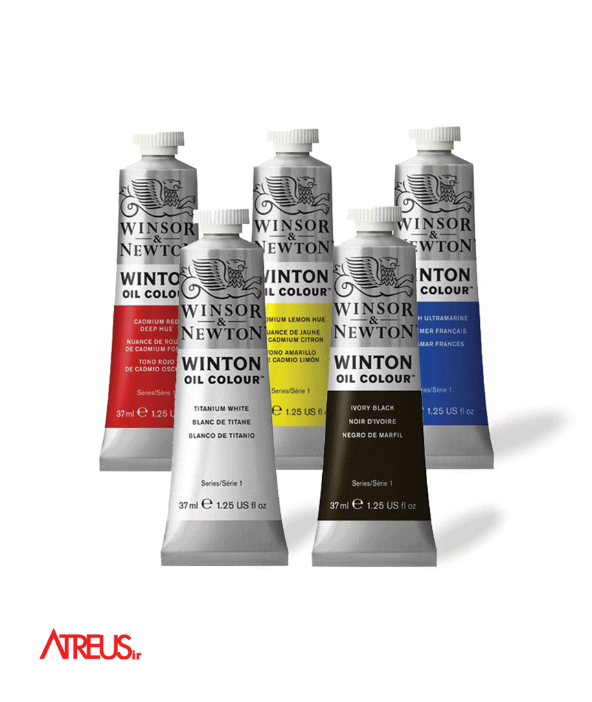 رنگ روغن وینزور37میل TITANIUM WHITE — تصویر ۵