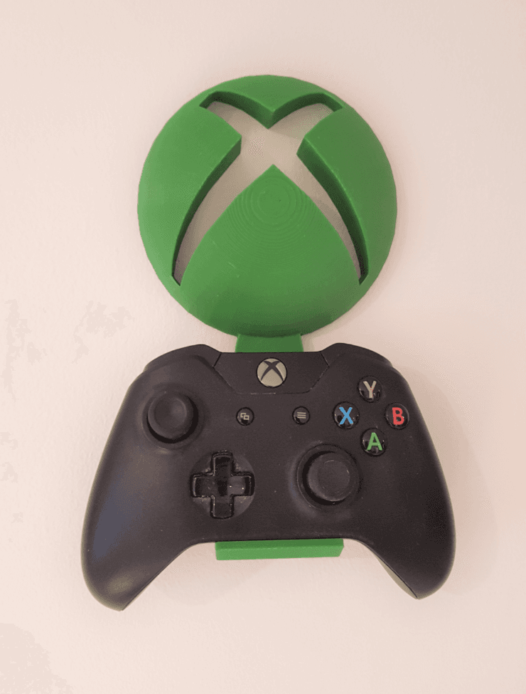 پایه نگهدارنده دیواری دسته بازی Xbox طرح لوگوی ایکس باکس