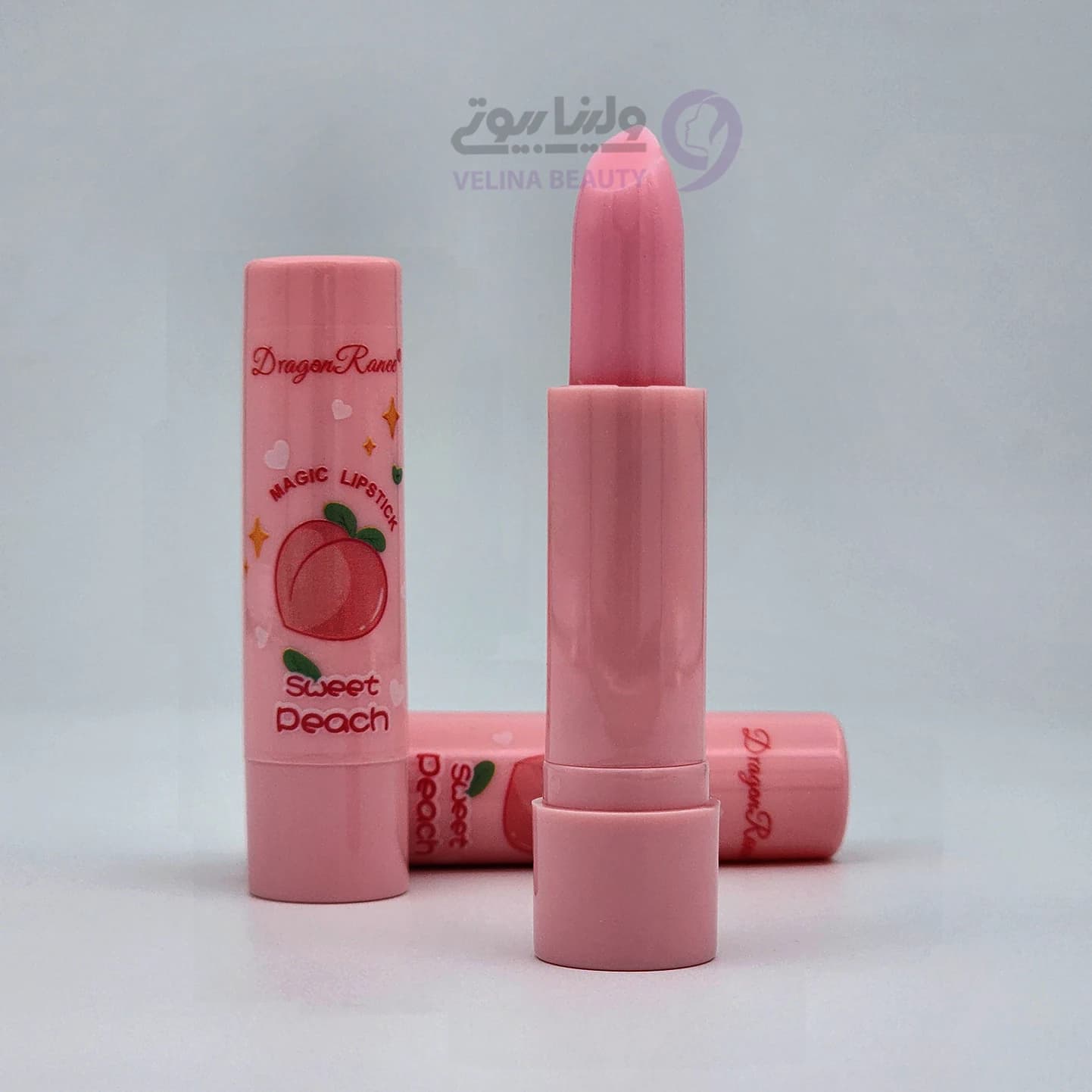 بالم لب حرارتی دراگون با طعم هلو 3.5گرم — تصویر ۳
