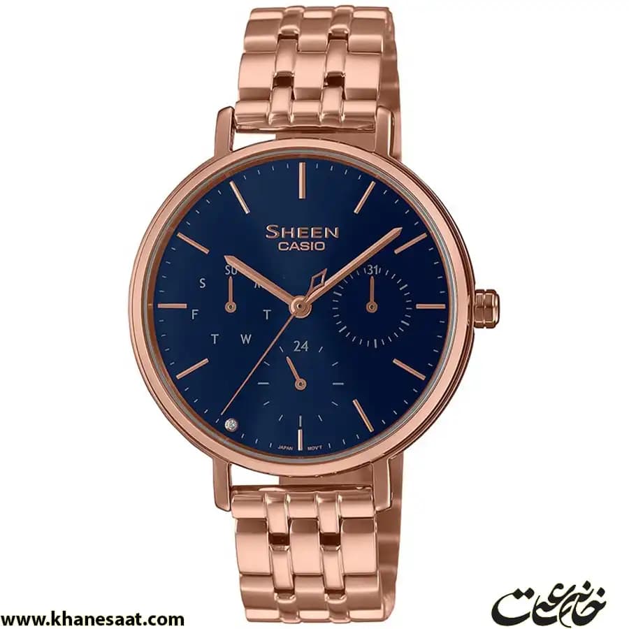 ساعت مچی زنانه کاسیو شین اصل مدل SHE-4541PG-2AUDF — تصویر ۲