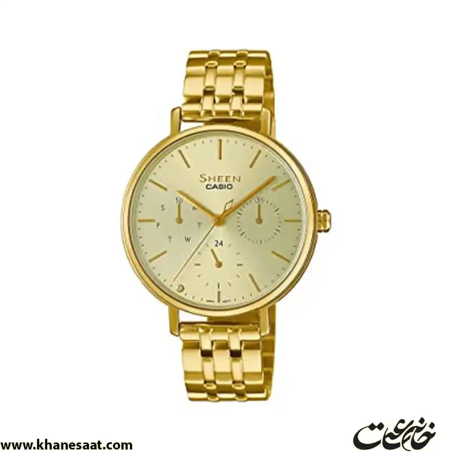 ساعت مچی زنانه کاسیو شین اصل مدل SHE-4541G-9AUDF — تصویر ۴