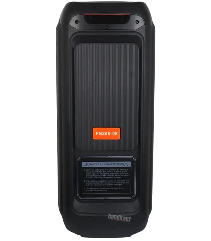 اسپیکر شارژی میکرولب مدل فلایم flame 61 — تصویر ۲