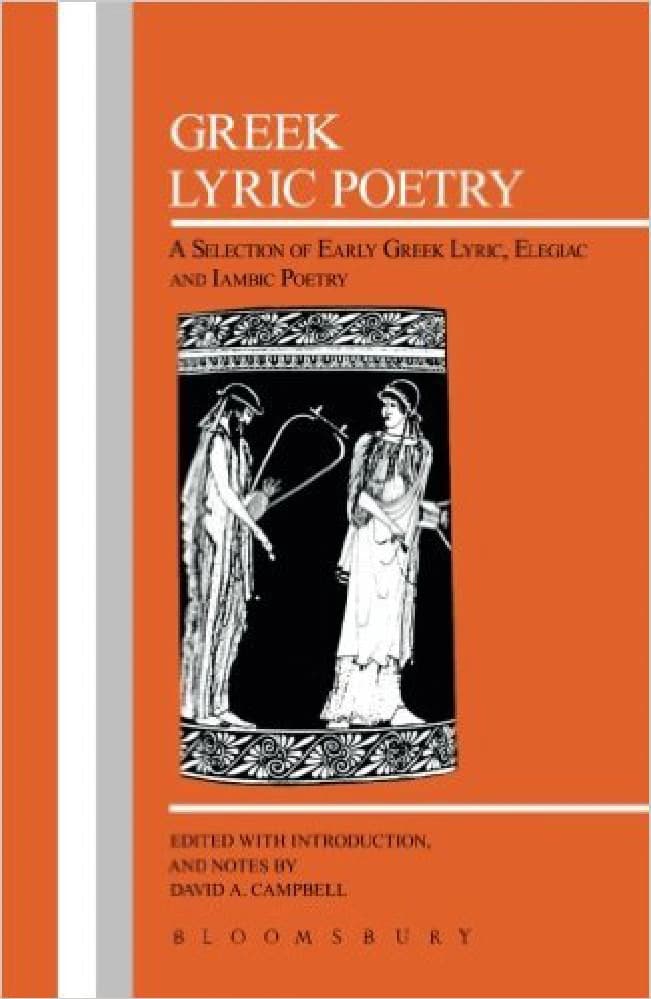 کتاب Greek Lyric Poetry (شعر غنایی یونان باستان) نسخه انگلیسی PDF